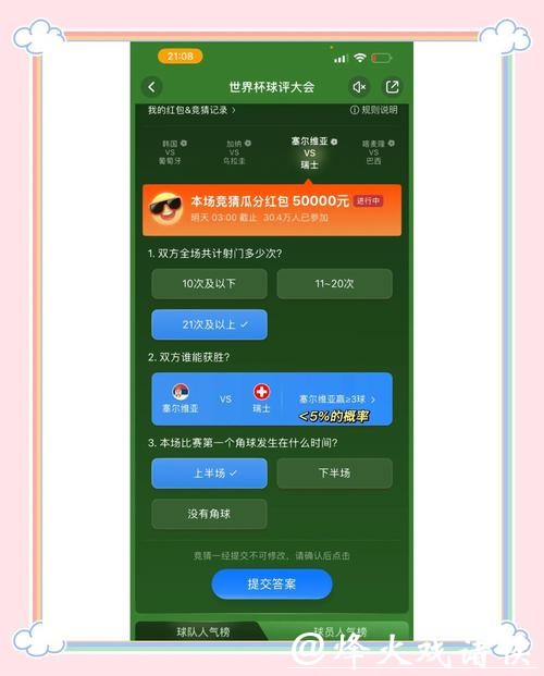 世界杯竞猜：竞猜平台选择经验分享